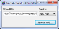 Smart YouTube to MP3 Converter screenshot